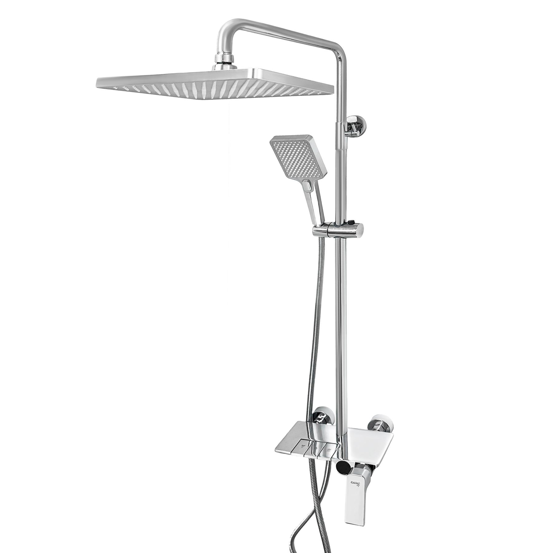 Смеситель для душа стационарный ГЕККО LM-2264-CP Chrome
