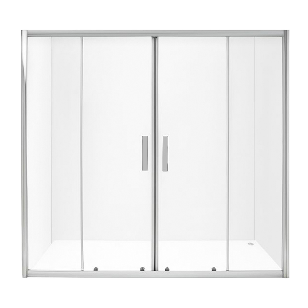 Ограждение на ванну GEKKO SW-PF150 150*140 chrome