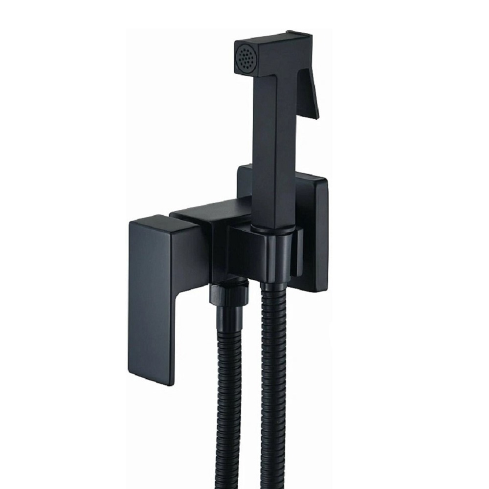 Смеситель гигиенический ГЕККО 6012 Black