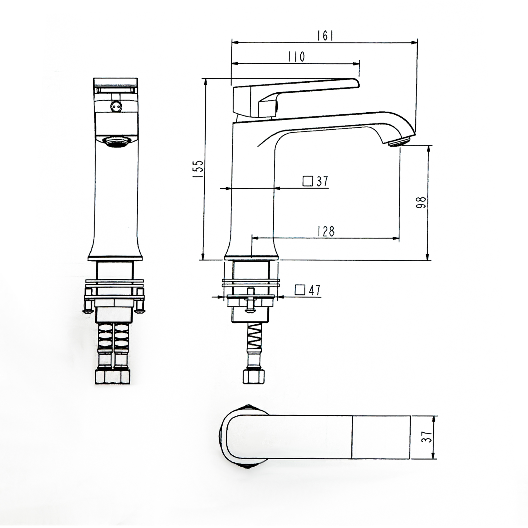 СМ-Т ГЕККО LM-2211-CP Chrome