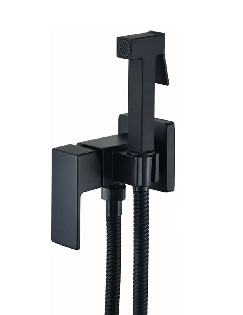 Смеситель гигиенический ГЕККО 6012 Black